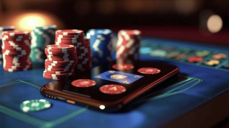 Mobile phone showing sports betting dashboard with Liga 1 matches